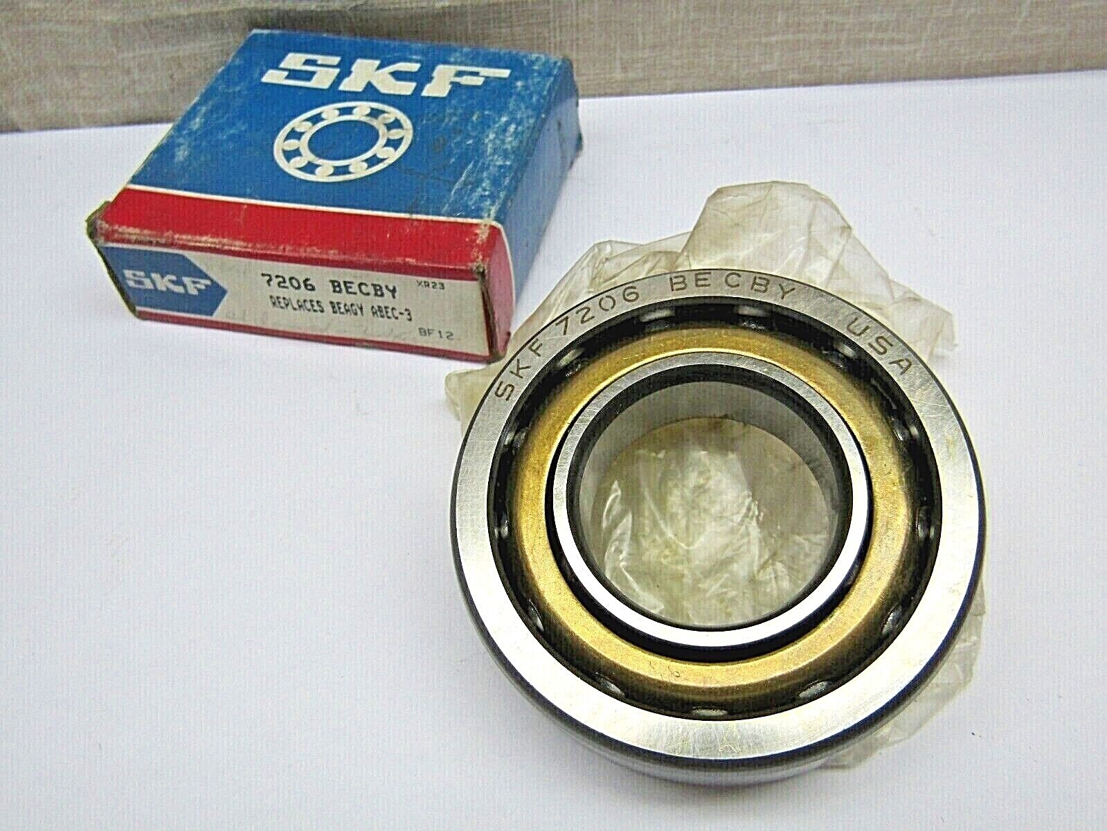 SKF 7206 BECBY Angular Contact Bearing Made in USA