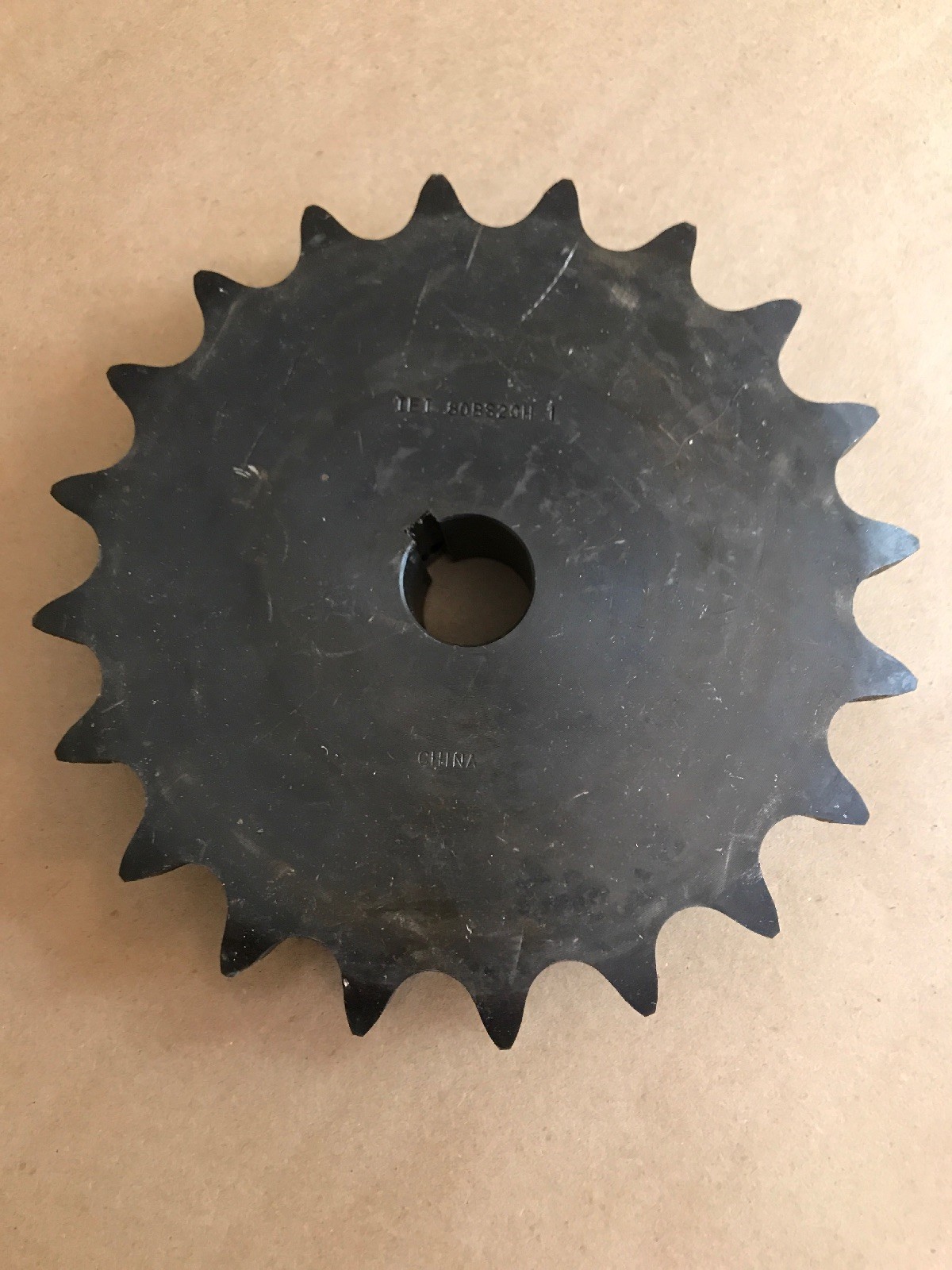 80BS20H X 1 TTN Sprocket – 20 Teeth – 1″ Finished Bore – 1″ Pitch