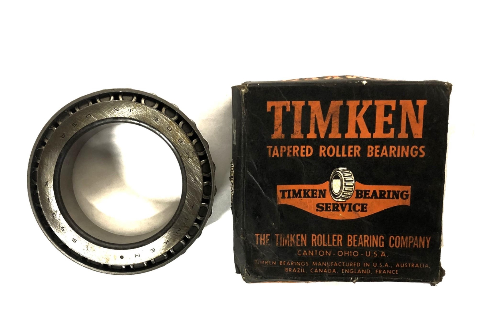 Timken Tapered Roller Bearing Cone 593-S NOS