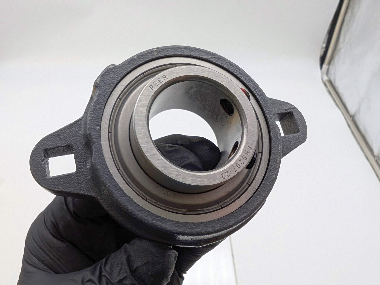 Peer FHSFX207-22G Flange Mount Bearing Unit 1-3/8″ Bore 3.9375″ Bolt Center
