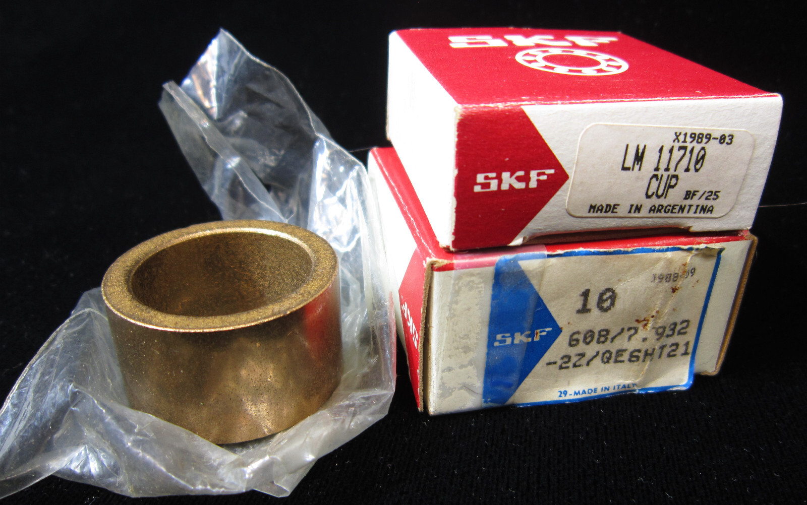 SKF x1989-03 LM 11710 CUP BF/25 + (2) BS 16516 Parts ~ New Old Stock