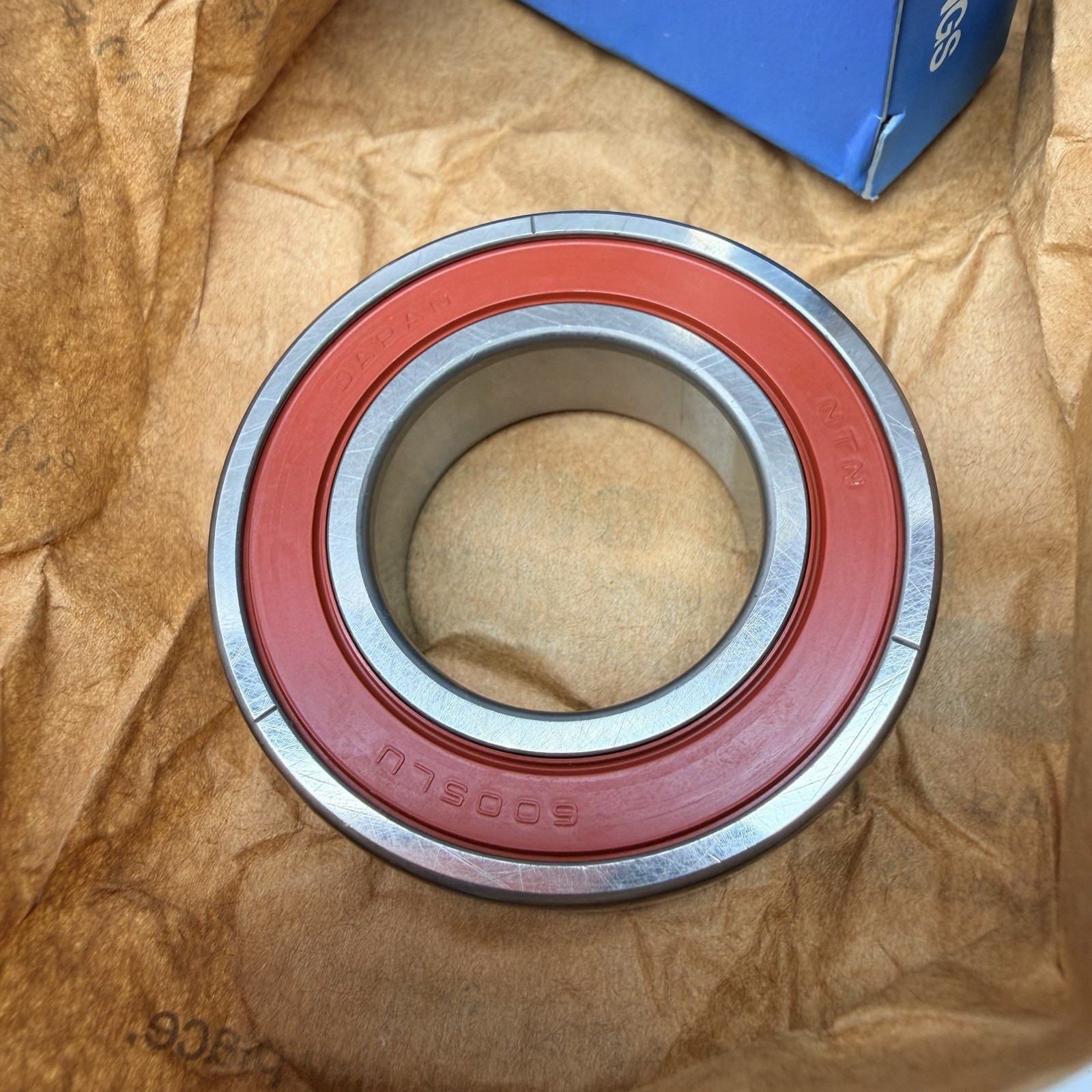 NTN F-6005LLU/LP09 Radial/Deep Groove Ball Bearing, Made in Japan