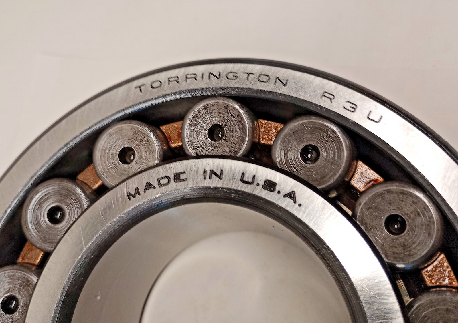 Torrington 55SD23-W22F3BR Spherical Bearing Brass USA 55x120x43mm 22311W22F3BR