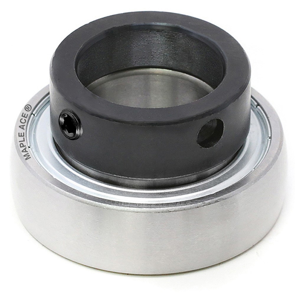 SA206-19 Insert Bearing 1-3/16″ Bore, Spherical OD, Lock Collar, No Lube Hole