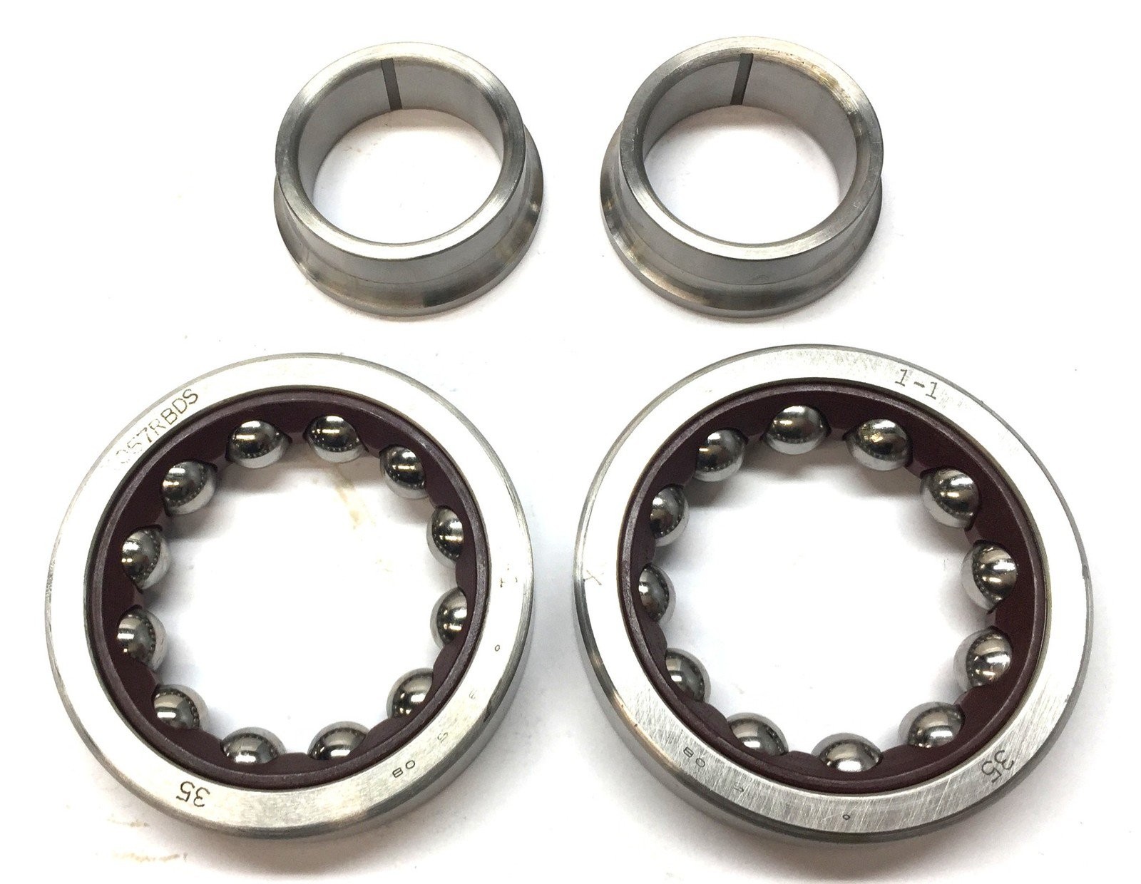 MRC Duplex Precision Single Row Ball Bearing Set (2pcs) X057RBDS NOS