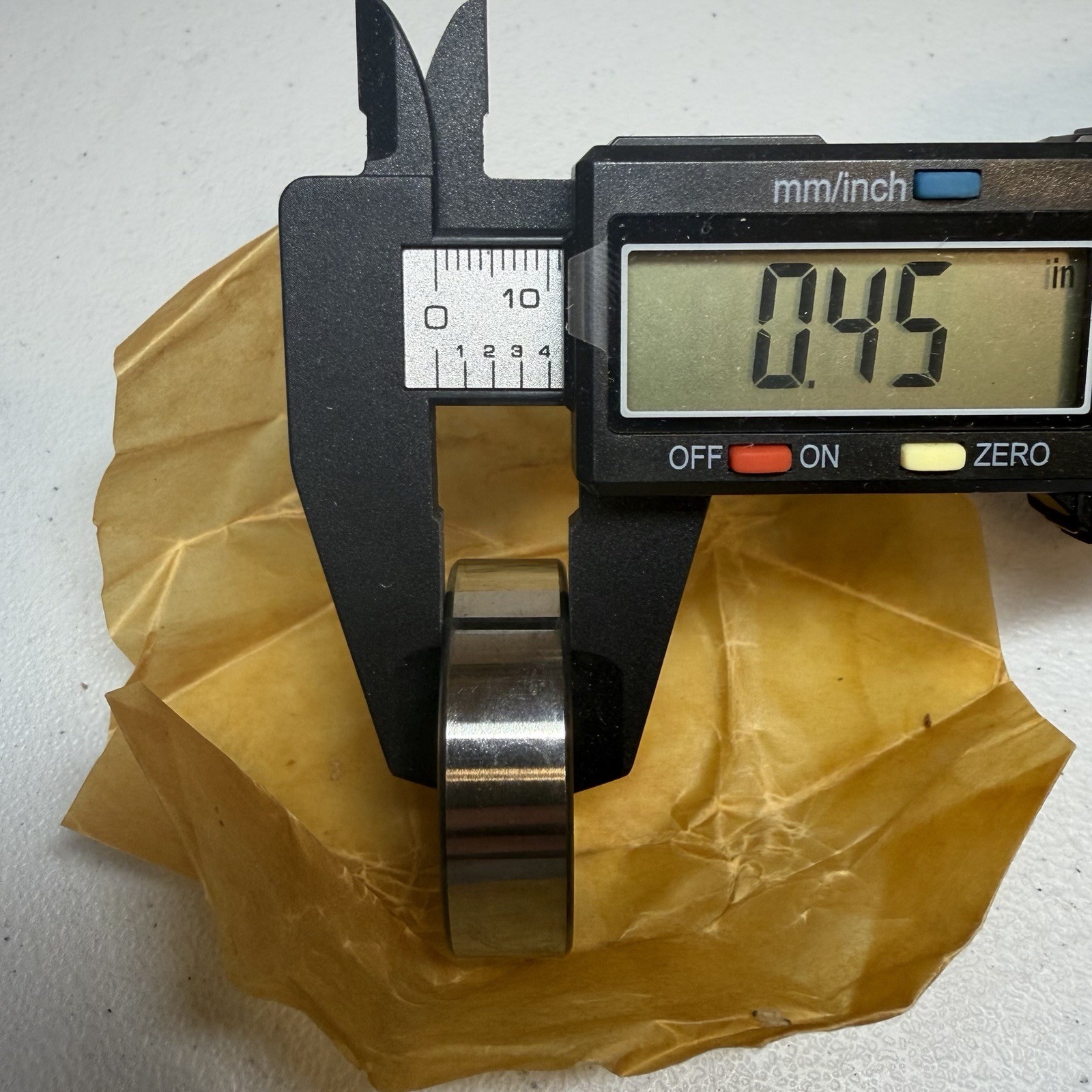 Sealed Power Bearing 6203 C3 1.56″ O.D. 0.66″ I.D. 0.45″ Thick – N28 F-7503 264