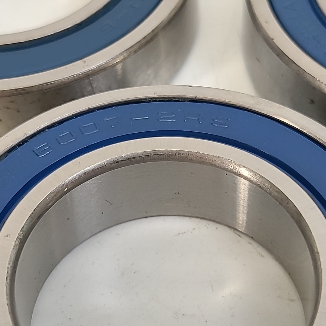 RBI-E 6007-2RS Sealed Single Row Ball Bearing PACK OF 3