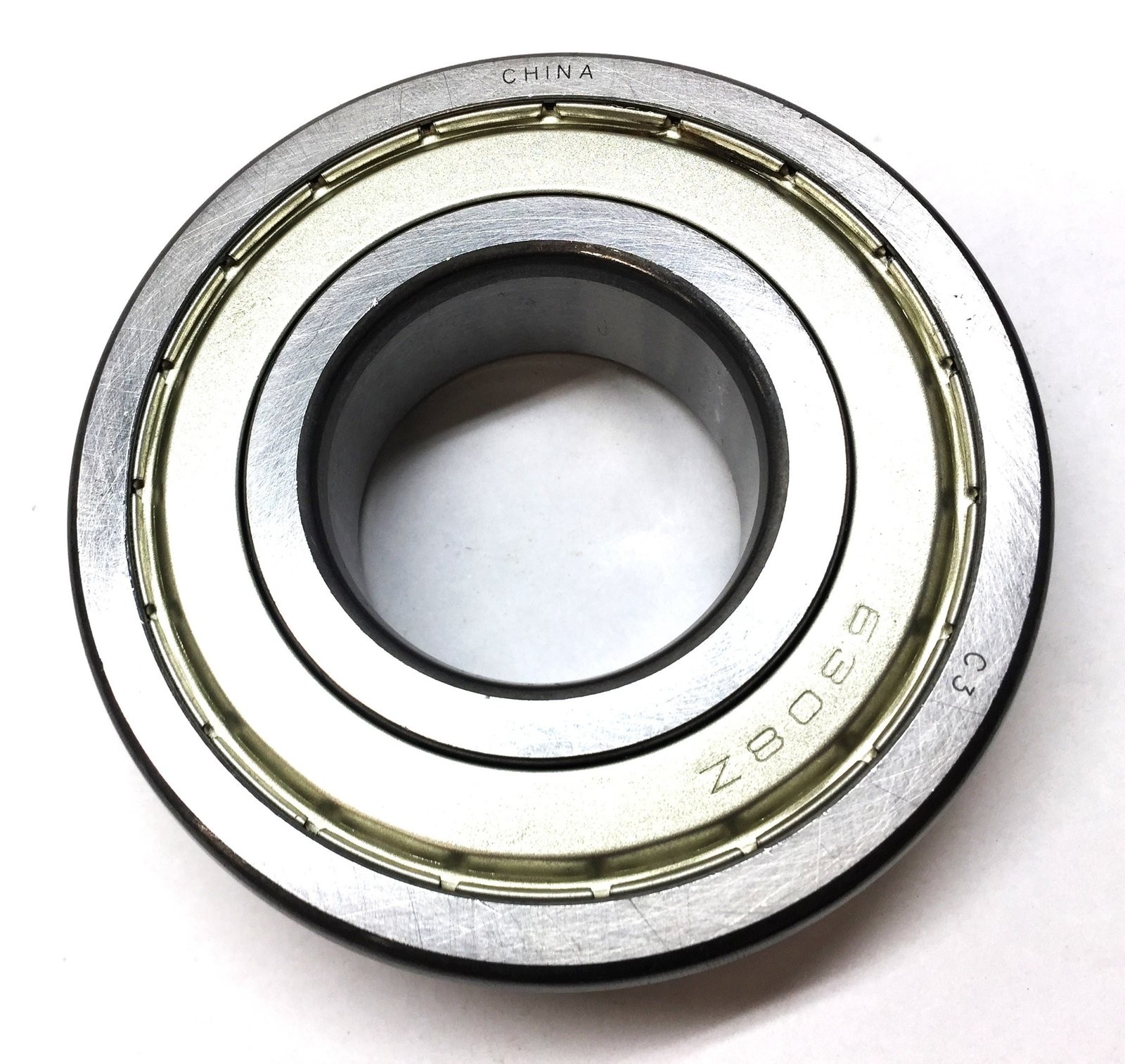 BL Steel Sealed Roller Bearing 6308ZC3 (6308ZZ/C3 PRX) NOS