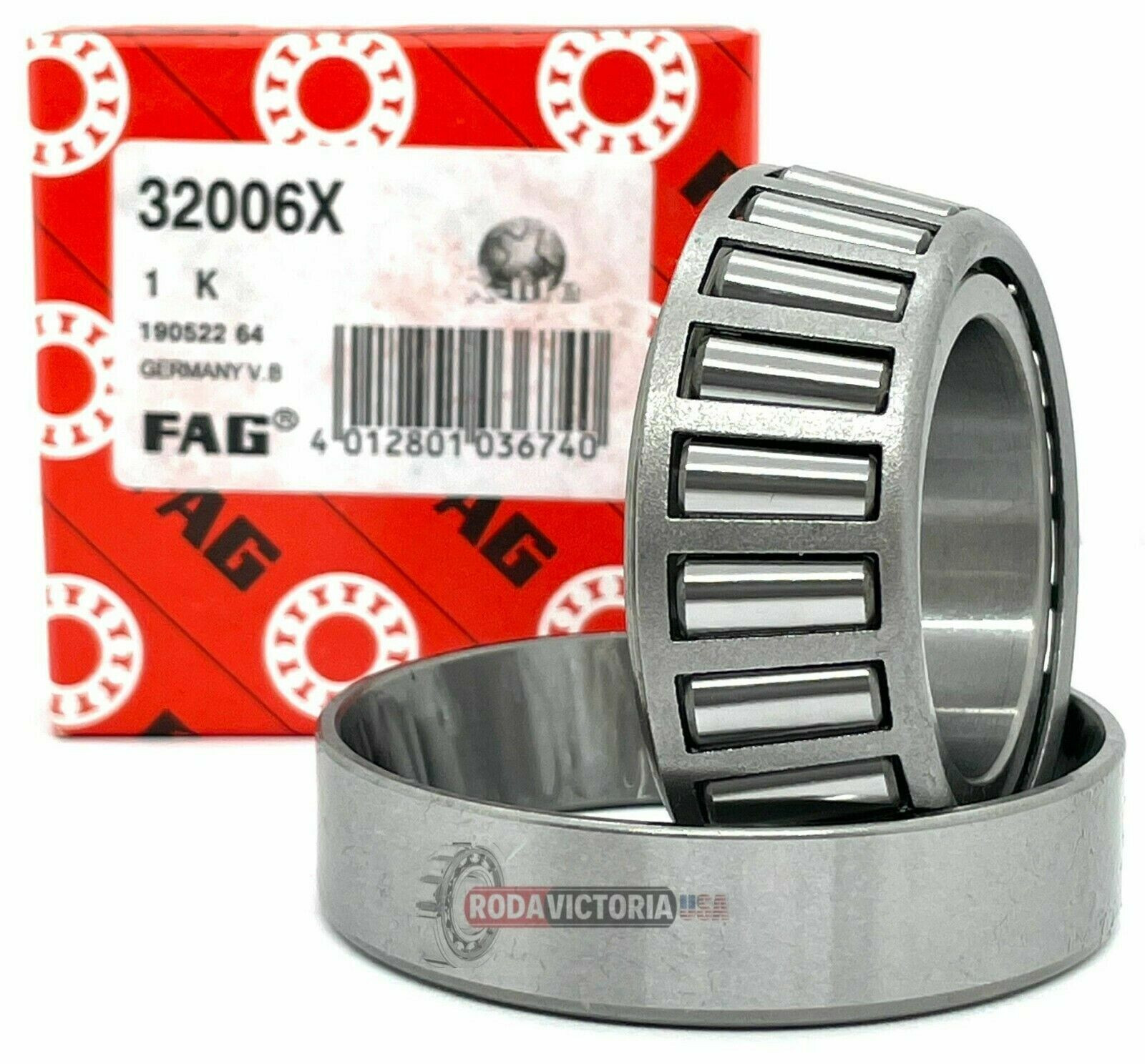 FAG 32006XA, 32006 XA, TAPERED ROLLER BEARING (=2 SKF,NSK KOYO,NTN 4T) FAG