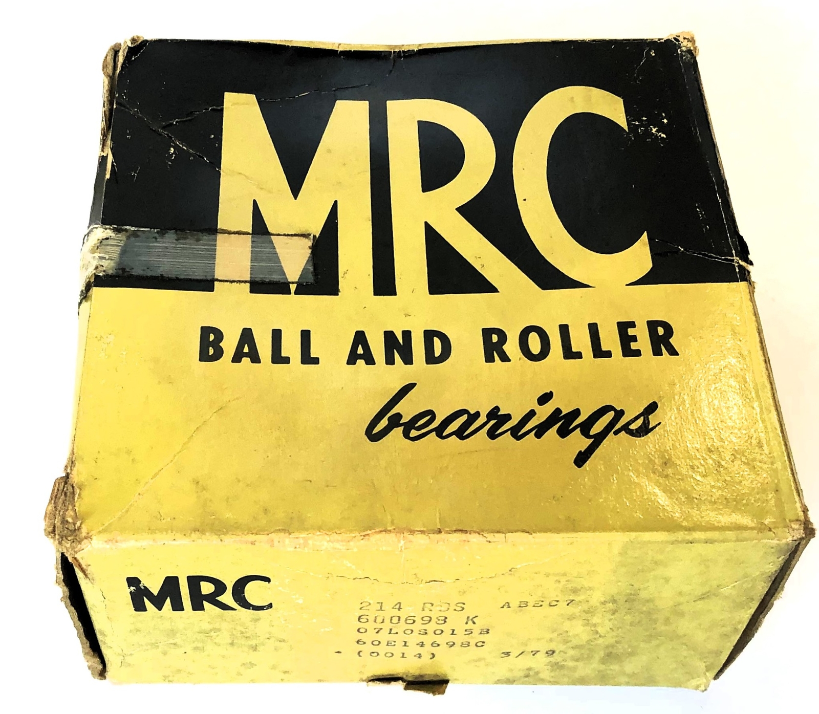 MRC 2 Piece Set Precision Ball Bearing 214RDS NOS