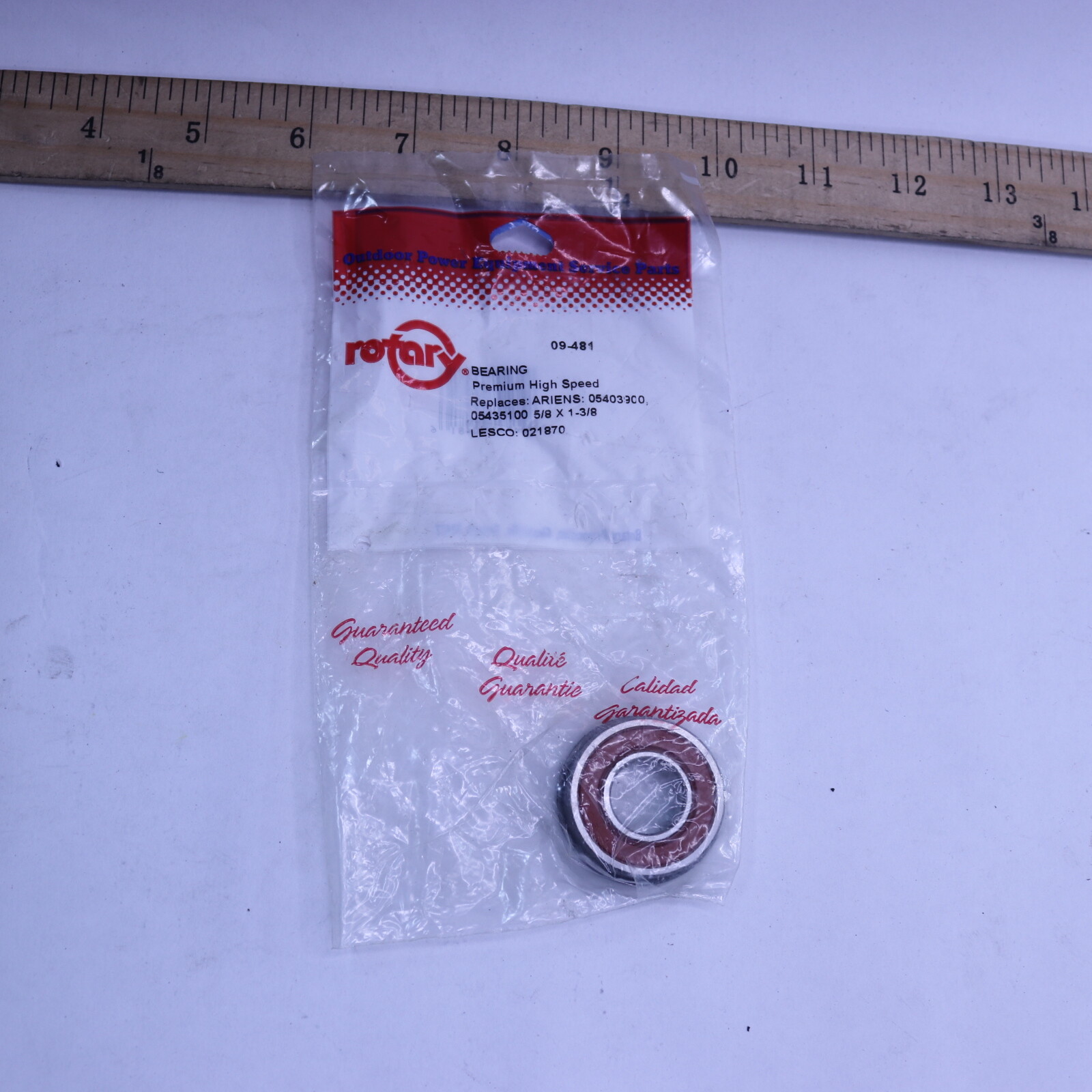 Rotary High Speed Bearing 5/8″ x 1-3/8″ 09-481