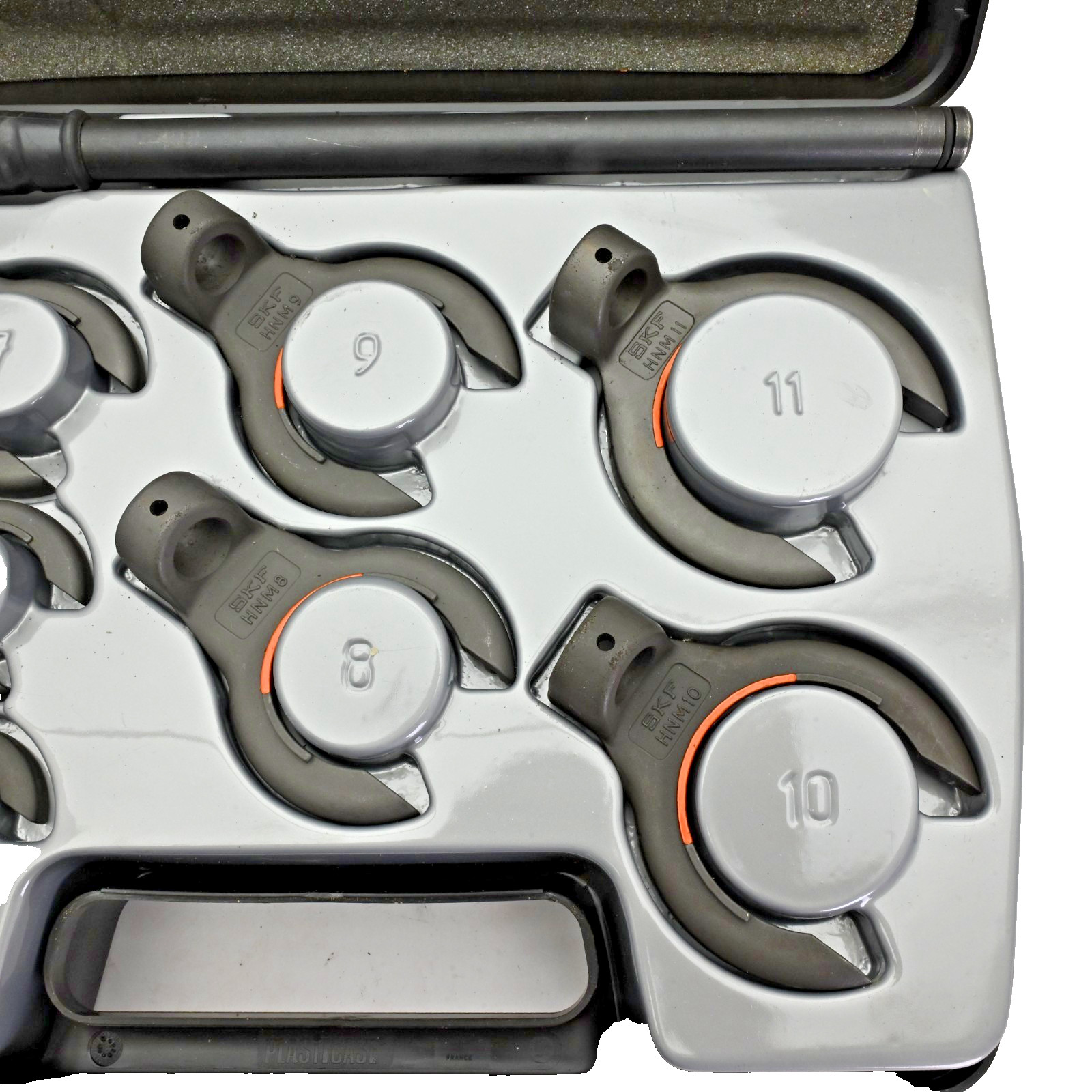 SKF TMHN 7 Lock Nut Spanner Set Bearing Lock Nut Wrench Kit w/ Case