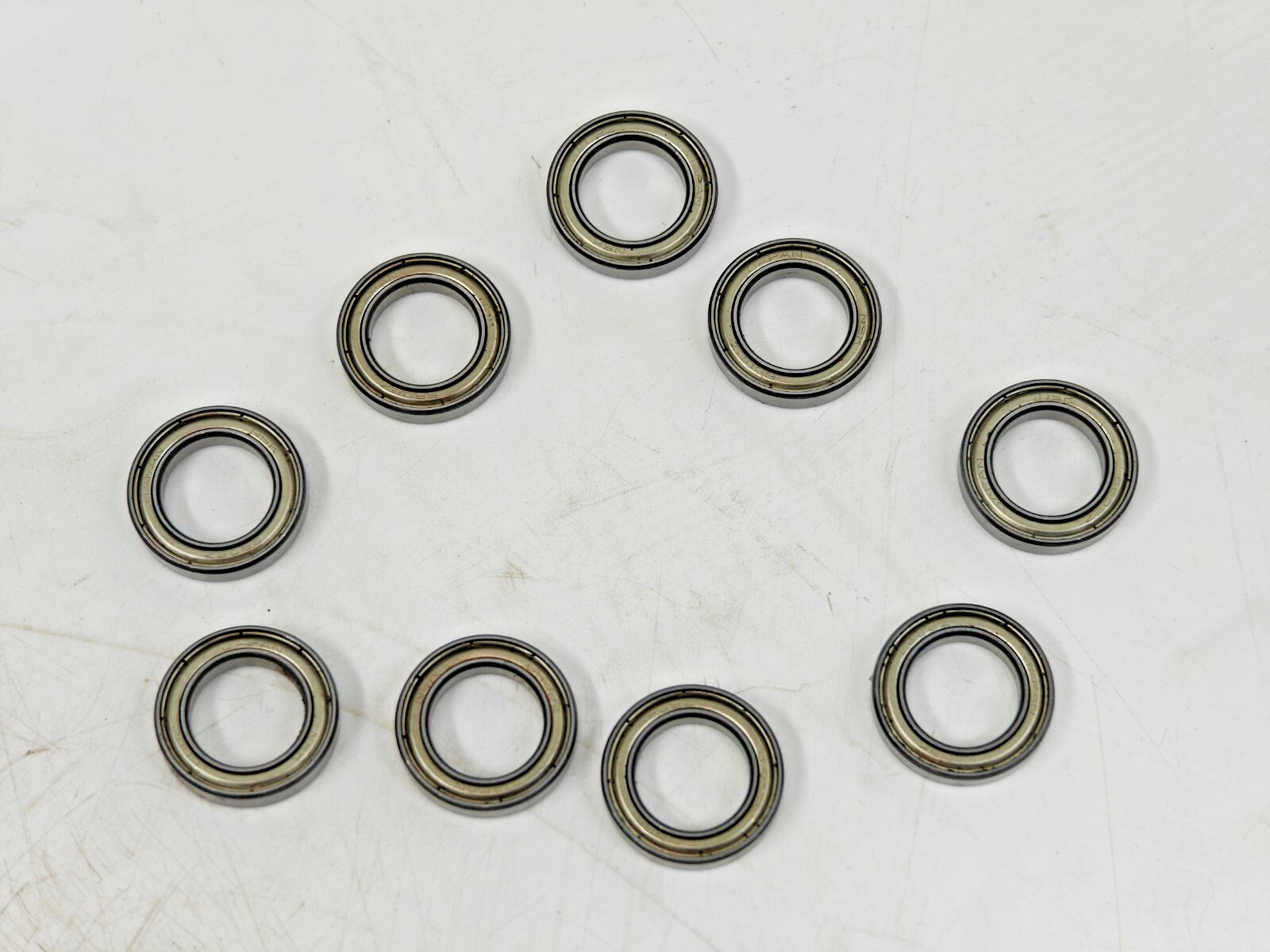 (10Pcs.) 6802-ZZ / 61802-ZZ NSK Deep Groove Ball Bearing 6802 2Z / 61802-2Z