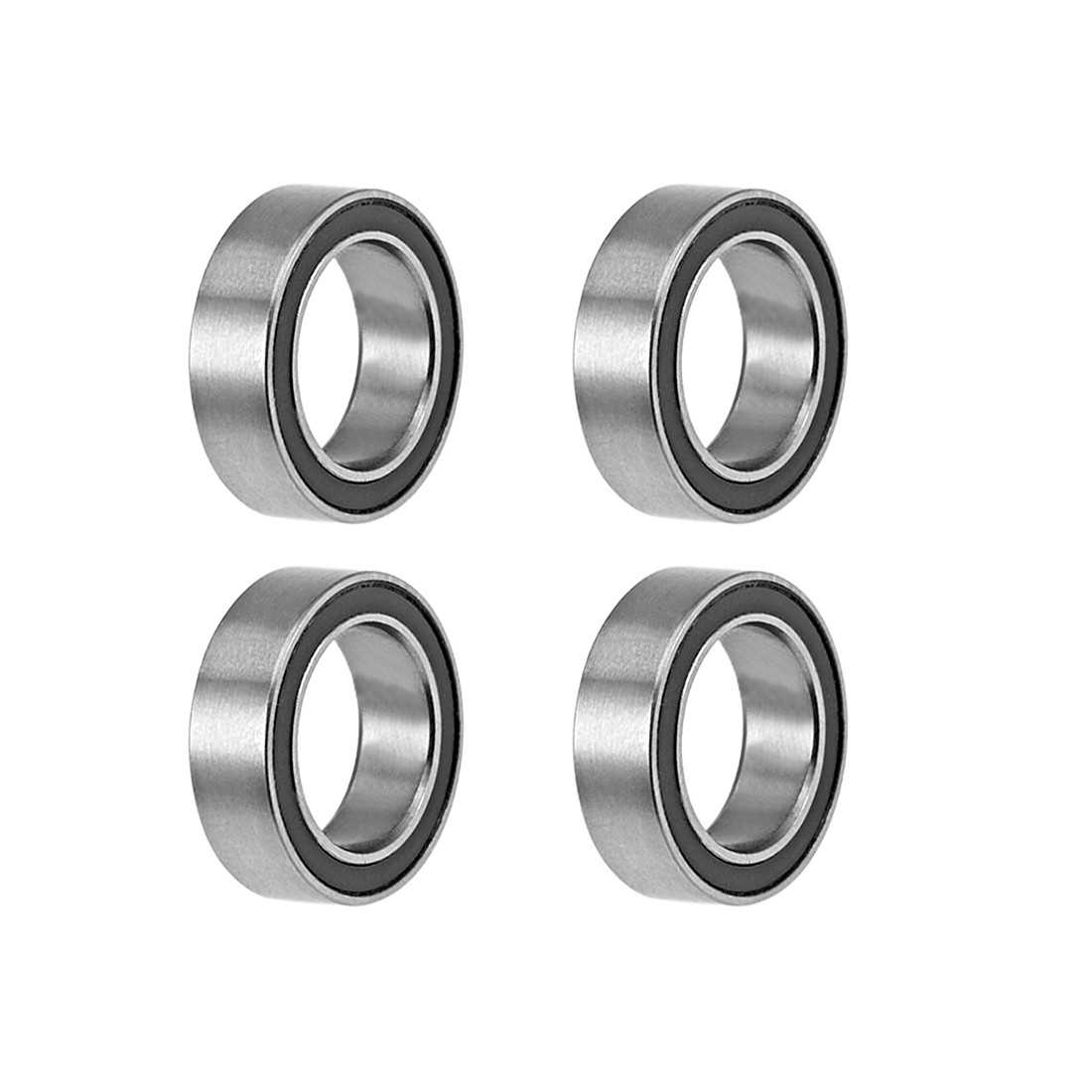 MR128-2RS Ball Bearings Z2 8x12x3.5mm Double Sealed Chrome Steel 4pcs