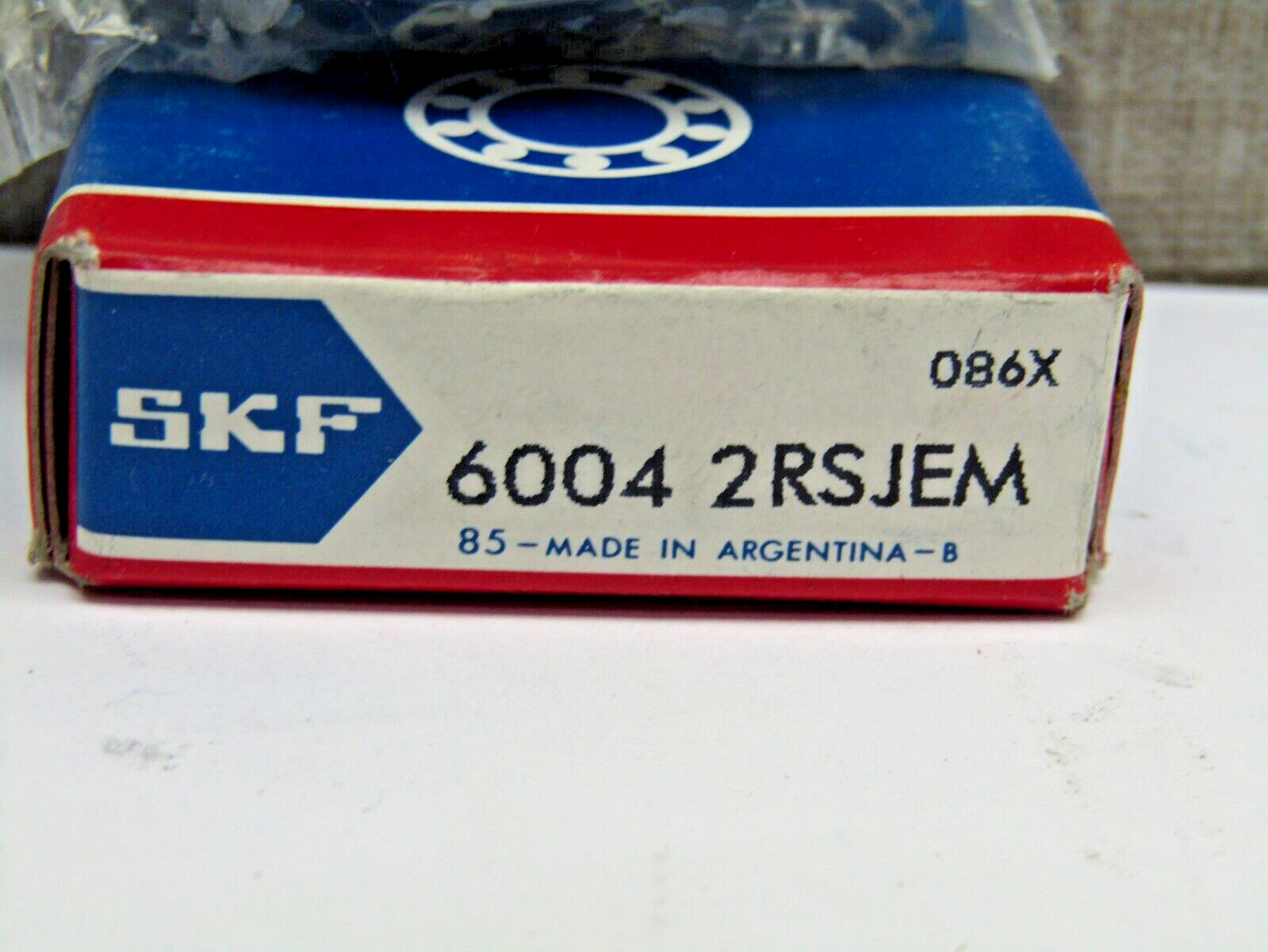 SKF 6004-2RS JEM 20mm X 42mm X 12mm Sealed Bearing