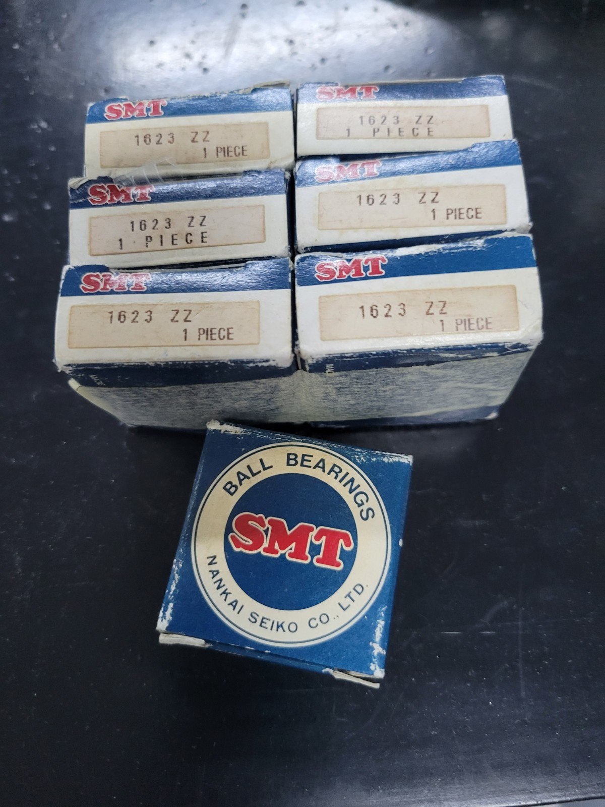 1623-ZZ SMT Brand Ball Bearing,dims 5/8X1-3/8X7/16 1623DS (Lot 7 PCS)