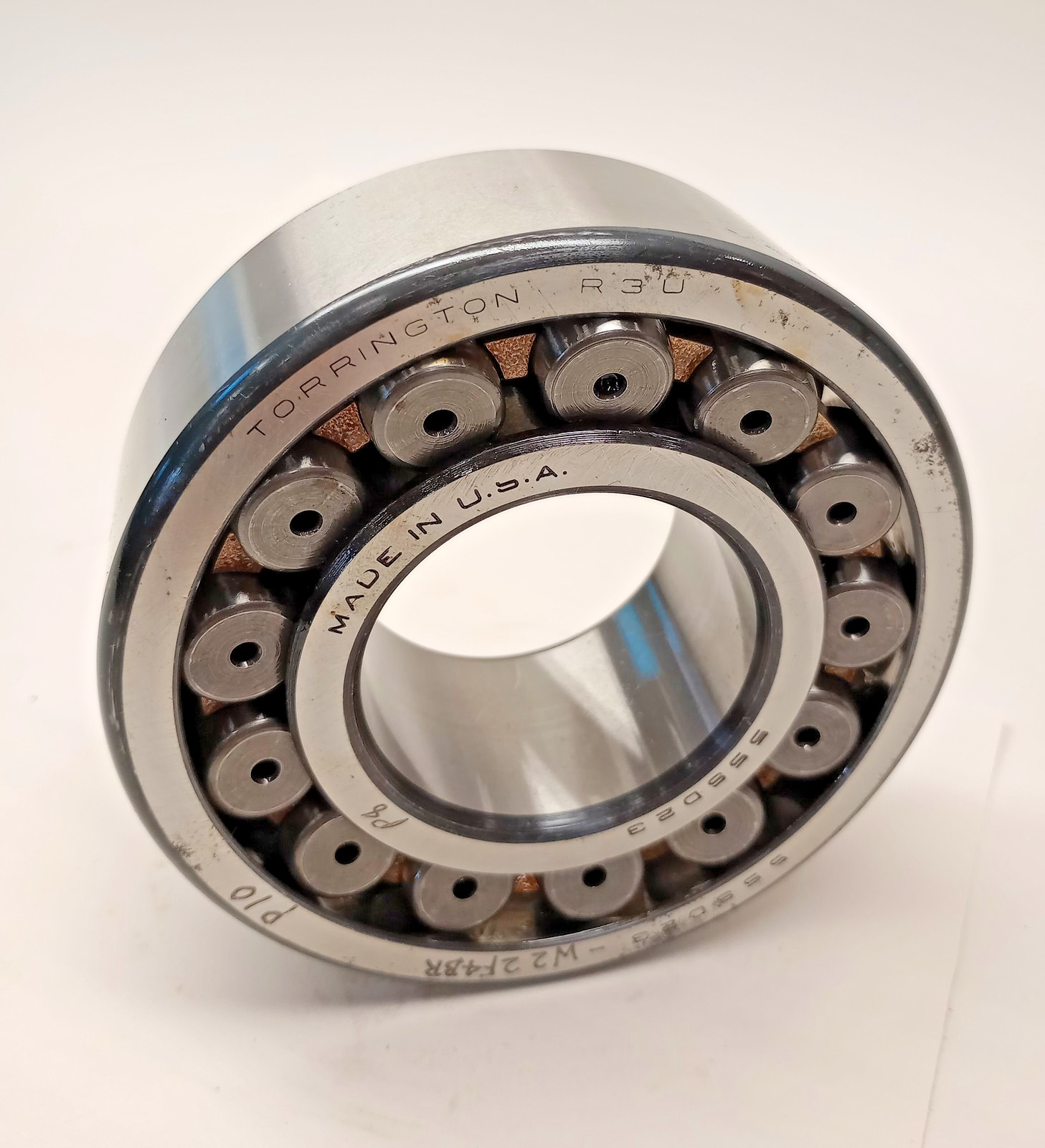 Torrington 55SD23-W22F4BR Spherical Bearing Brass USA 55x120x43mm 22311W22F4BR
