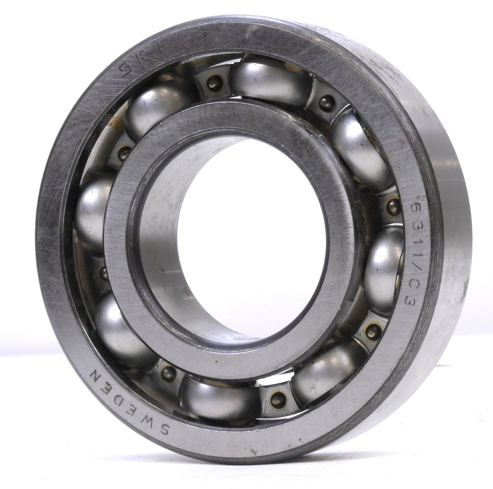 SKF 6311/C3 Radial/Deep Groove Ball Bearing – Round Bore, C3 Internal Clearance