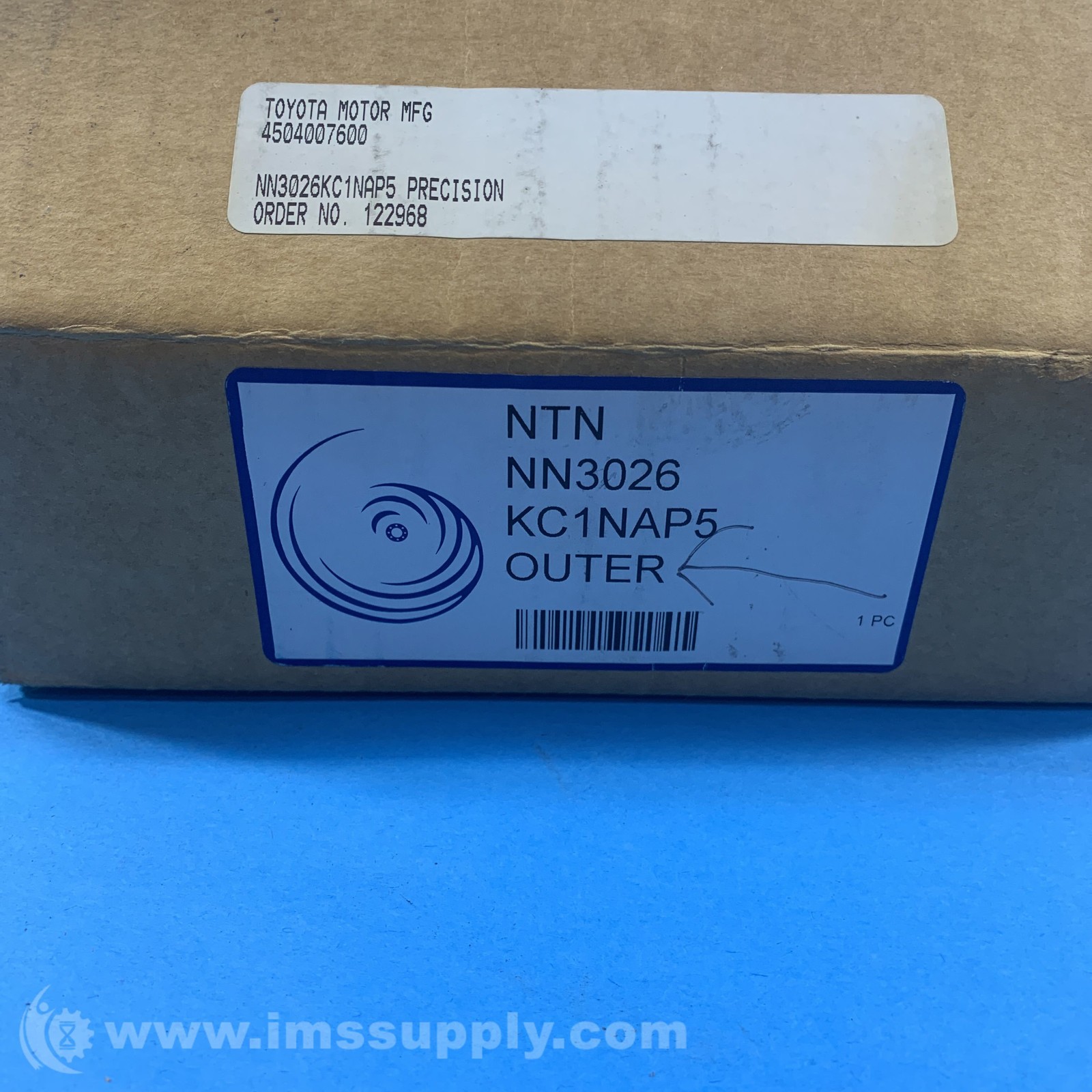 NTN NN3026 Double Row Cylindrical Roller Bearing 2442