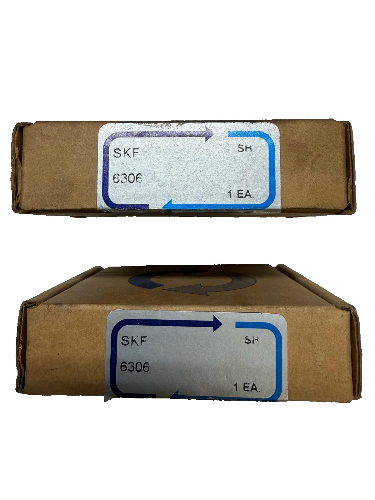 2 PCS SKF 6306 Deep Groove Ball Bearings, New Old Stock!