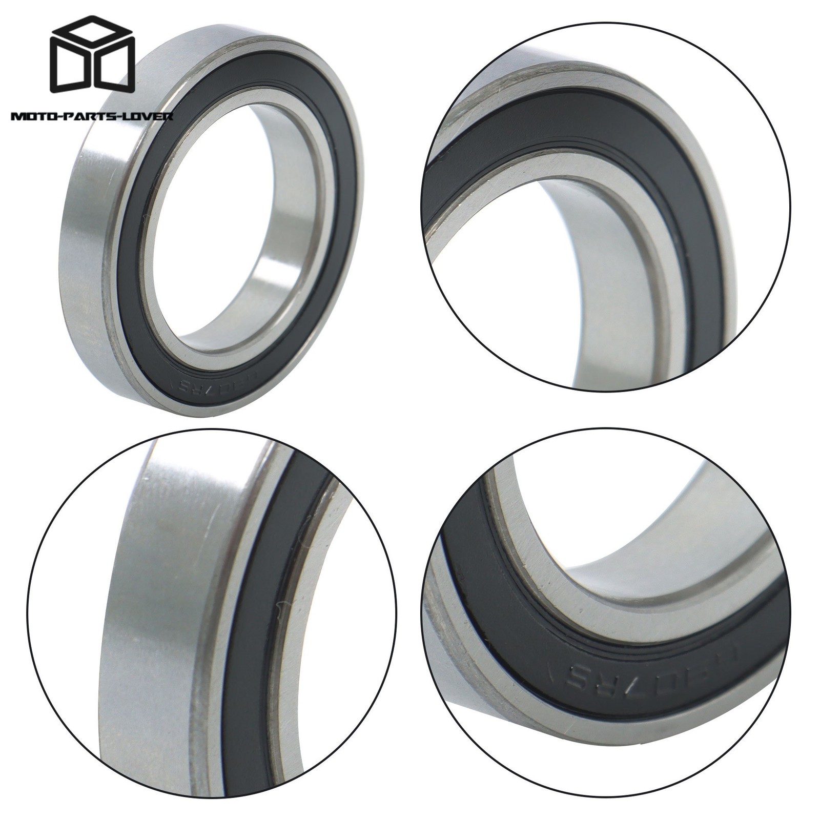 35x55x10mm 6907-2RS Bearings 10pcs Double Rubber Sealed