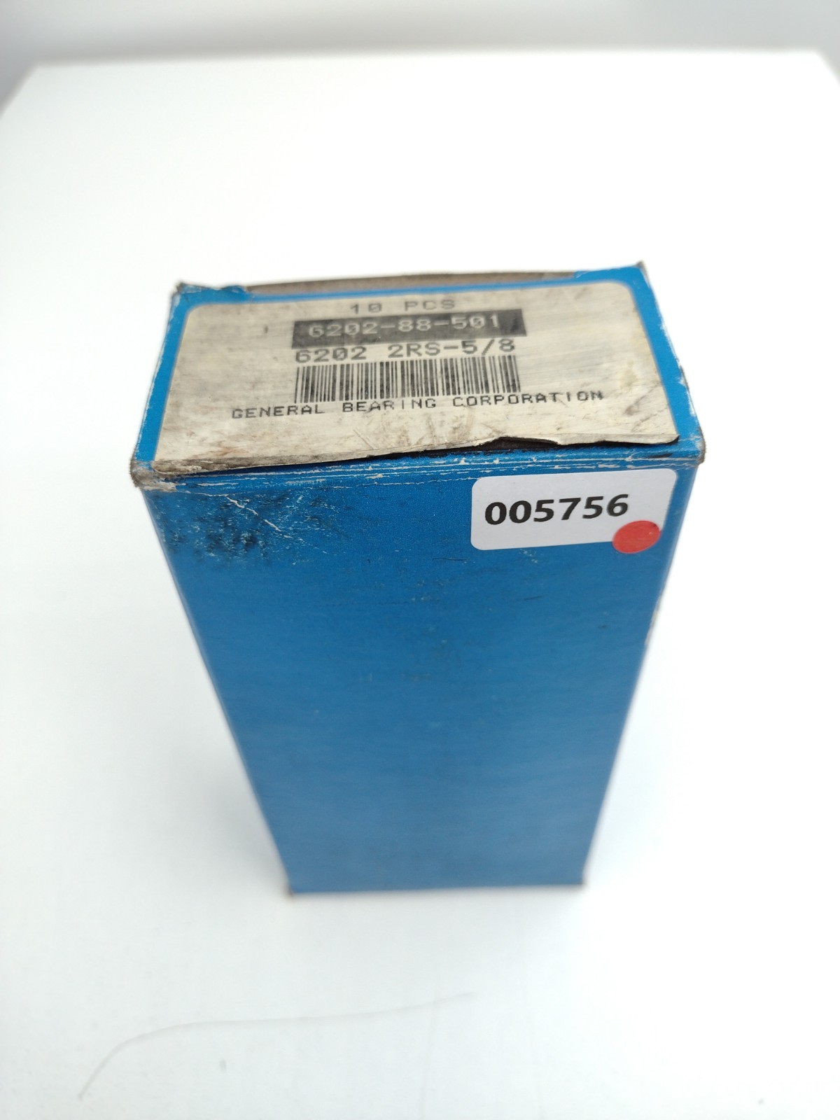 *** General Bearing 6202-88-501 / 6202 2RS-5/8 Ball Bearing 0.6250″ Bore (10ea)