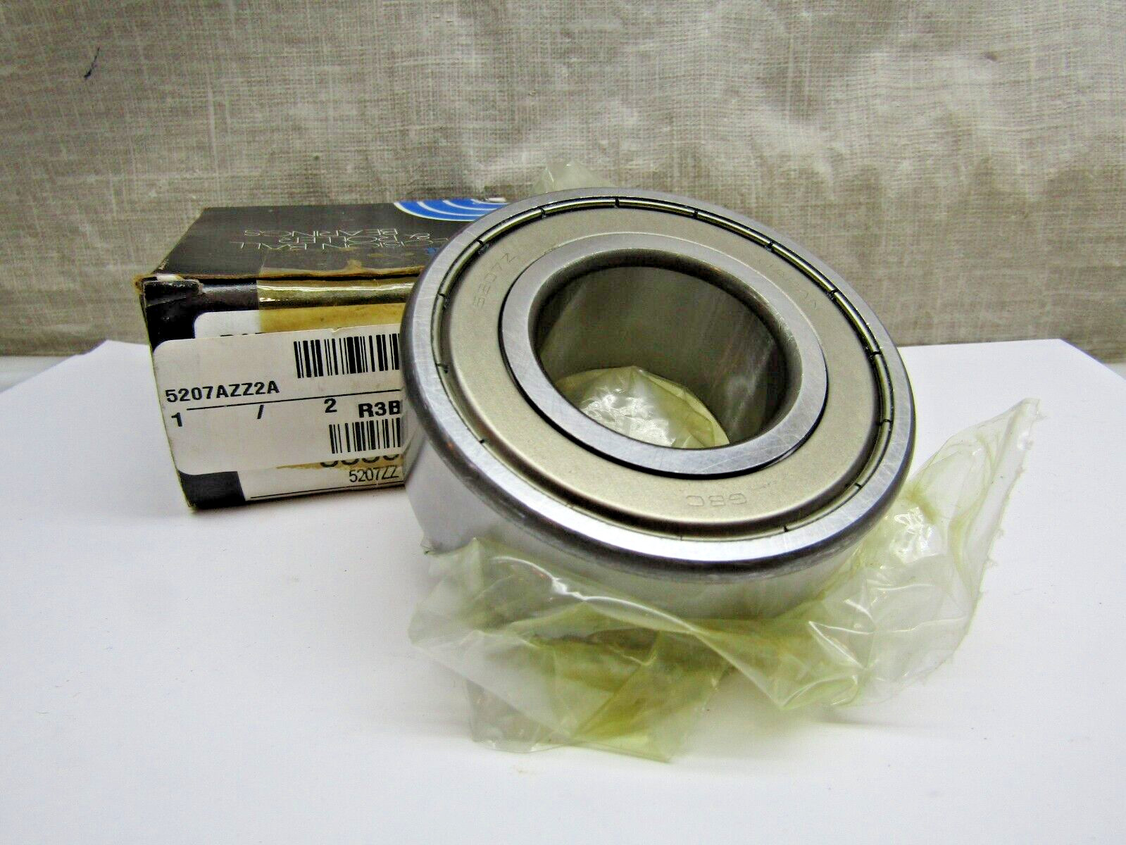 General Bearing 5207-ZZ 35mm X 72mm X 27mm Shielded Angular Contact Bearing