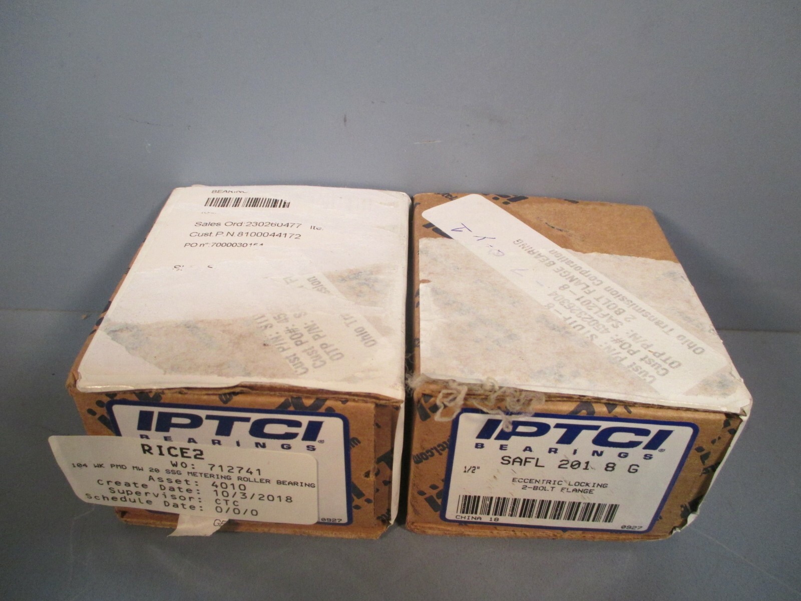 IPTCI ECCENTRIC LOOKING 2-BOLT FLANGE (LOT OF 2) SAFL 201 8 G