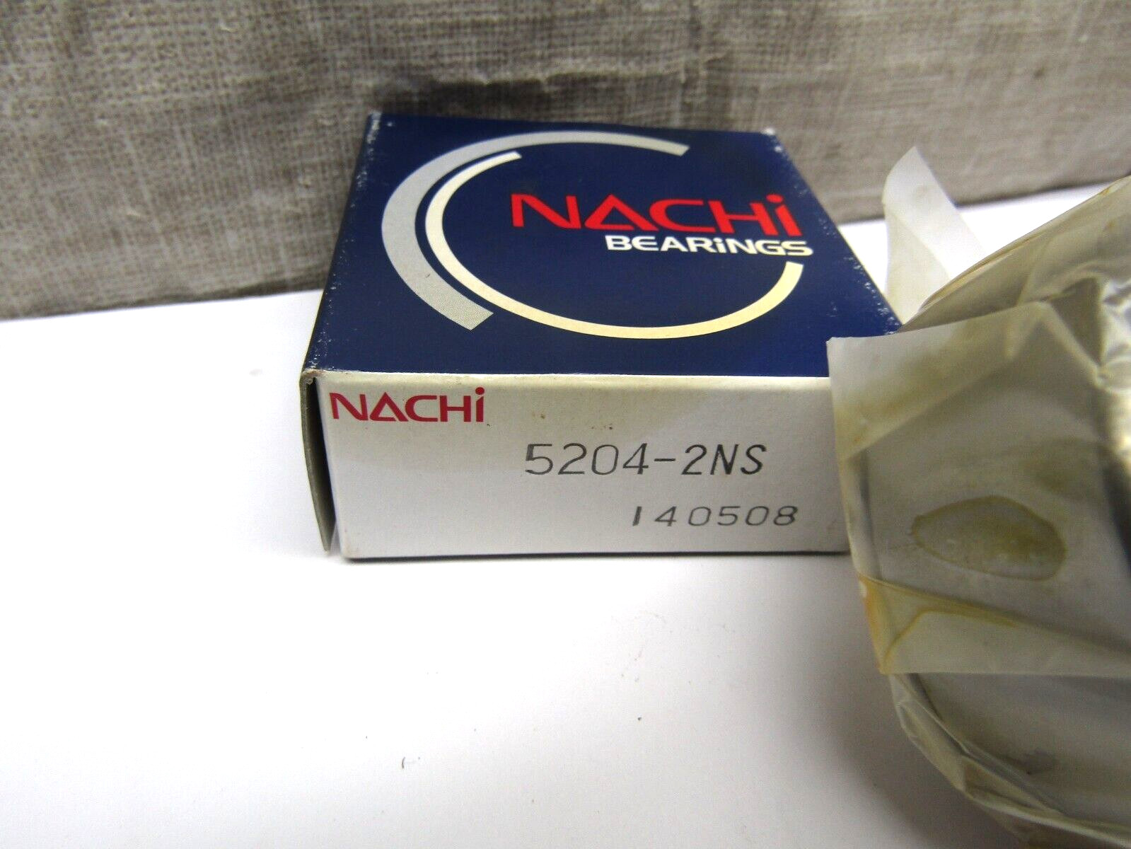 Nachi 5204-2NS 20mm X 47mm X 20.6 mm (13/16″) Sealed Angular Contact Bearing