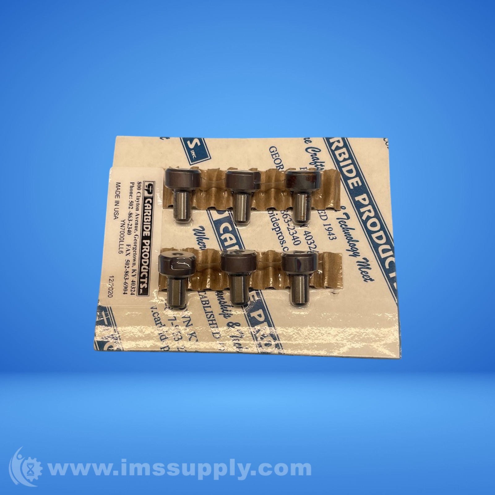 CARBIDE PRODUCTS INC DB-D2-4-15 Pack of 6 Press Fit Drill Bushing FNFP