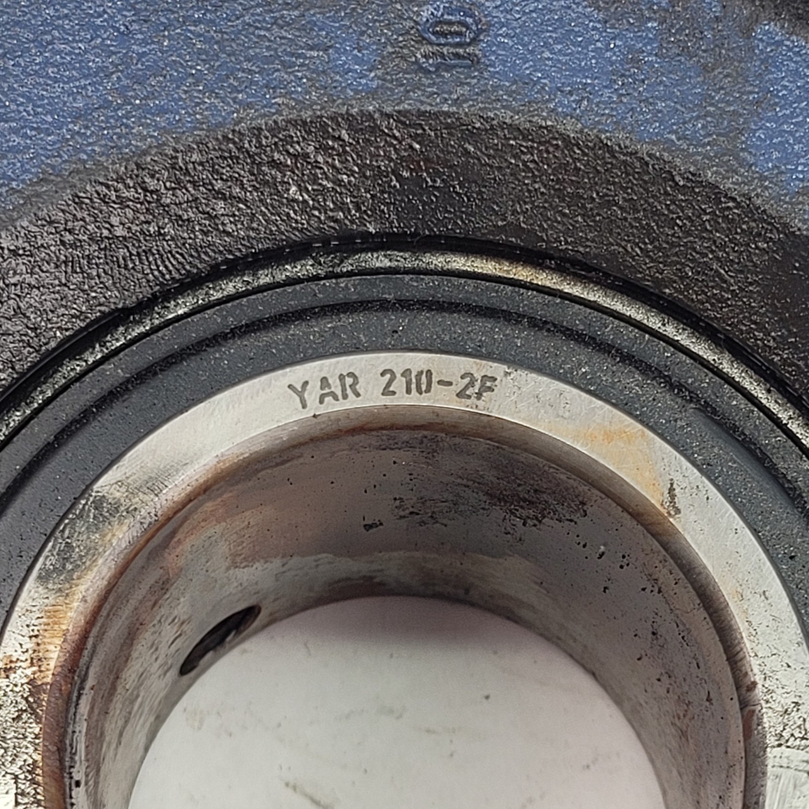 SKF YAR 210-2F Insert Ball Bearing W/FY510M Flange O.D. 62.50mm, I.D. 50mm