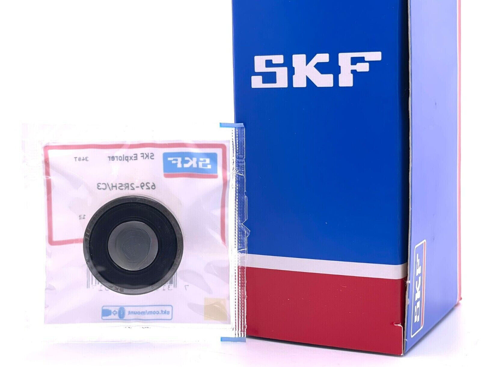 NEW SKF 629-2RS C3 Deep Groove Ball Bearing, Rubber Sealed 9x26x8 629 2RS C3