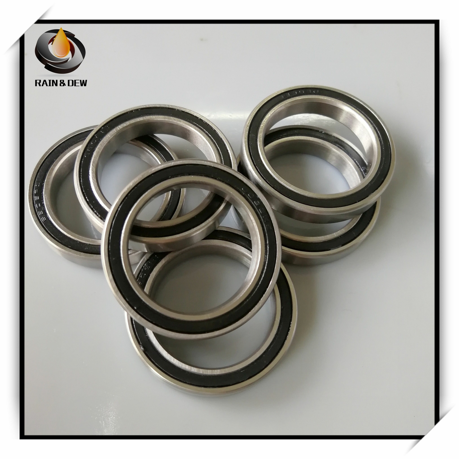 2RS Ball Bearing 25*37*7 mm ABEC-7 Metric Thin Section 61805RS 6805 10Pcs