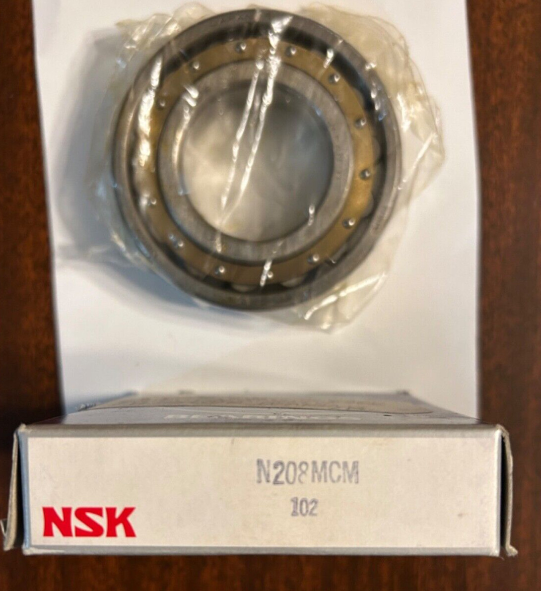 NSK N208MCM Cylindrical Roller Bearing