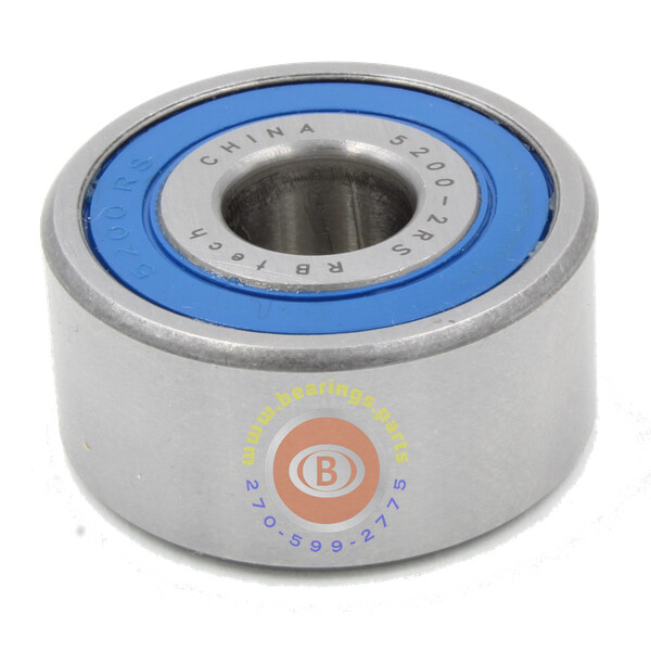 5200-2RS Double Row Ball Bearing, 10x30x14.3