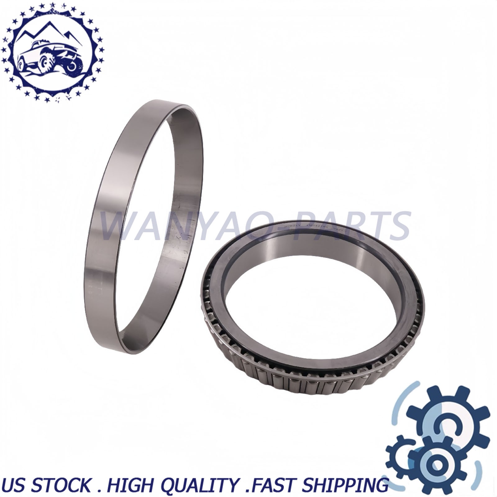 Tapered Roller Bearing LM742749 LM742710 Set Cup and Cone 1PC New 1-PC
