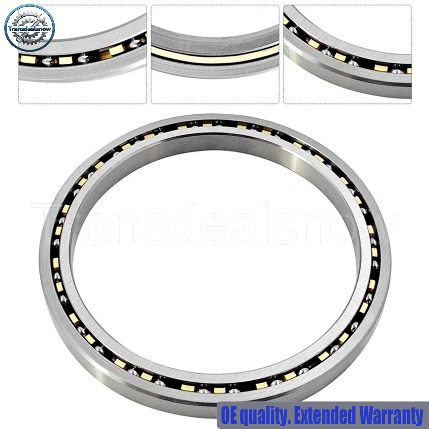 Molded Low Profile Extra Slim Section Roller Bearing fit for Aerospace 1Pc Unit