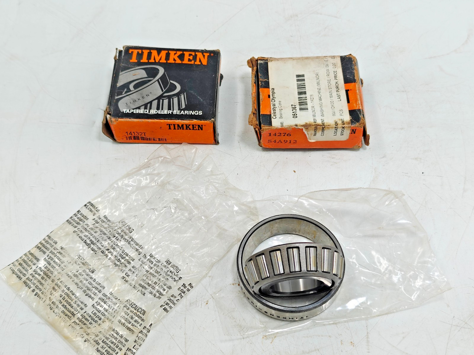 14132T / 14276 Timken Tapered Roller Bearing Cone&Cup Timken 14132T – 14276 USA