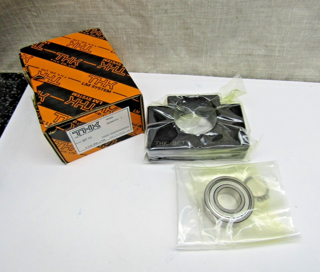 THK BF15 Ball Screw Support Bearing Unit with Bearing