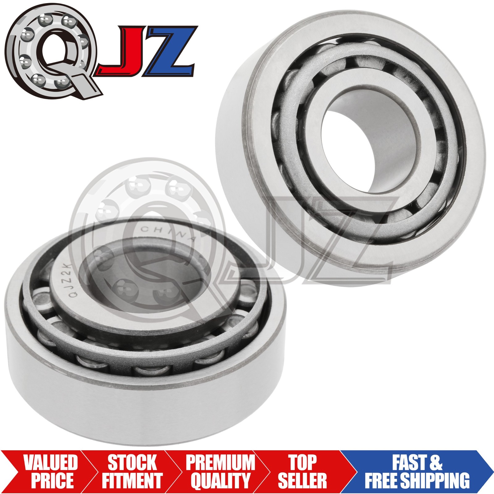 [2-Pack] 33114 Tapered Roller Bearing Set 70 mm x 120 mm x 37 mm (IDxODxW)