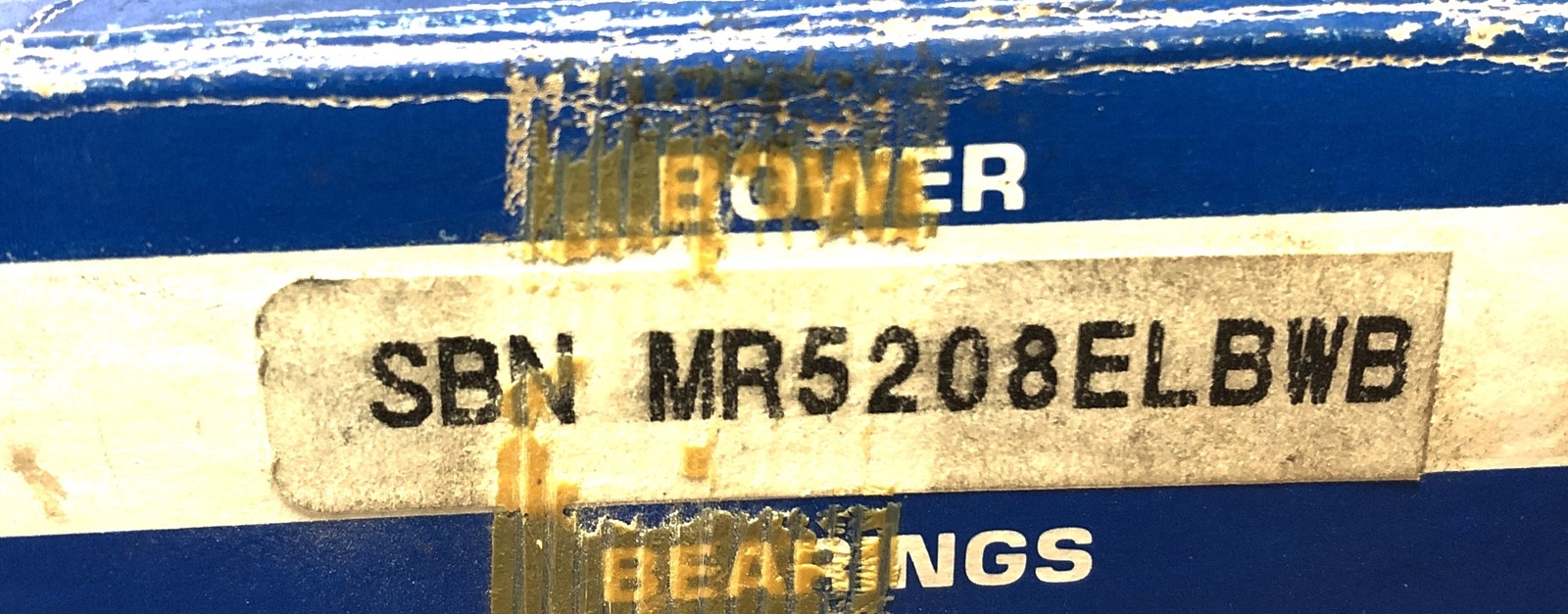 Bower Cylindrical Roller Bearing SBN-MR5208ELBWB NOS