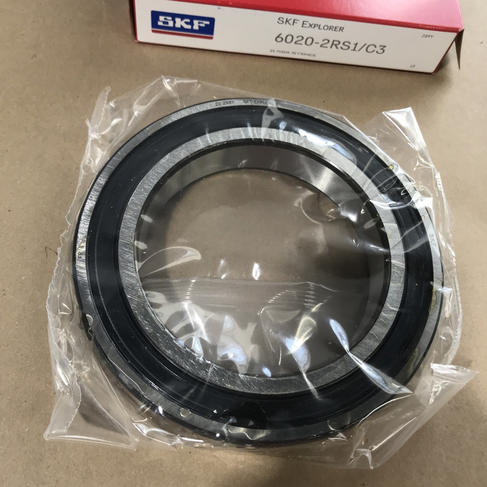 SKF 6020-2RS1/C3 Explorer BALL BEARING Brand New