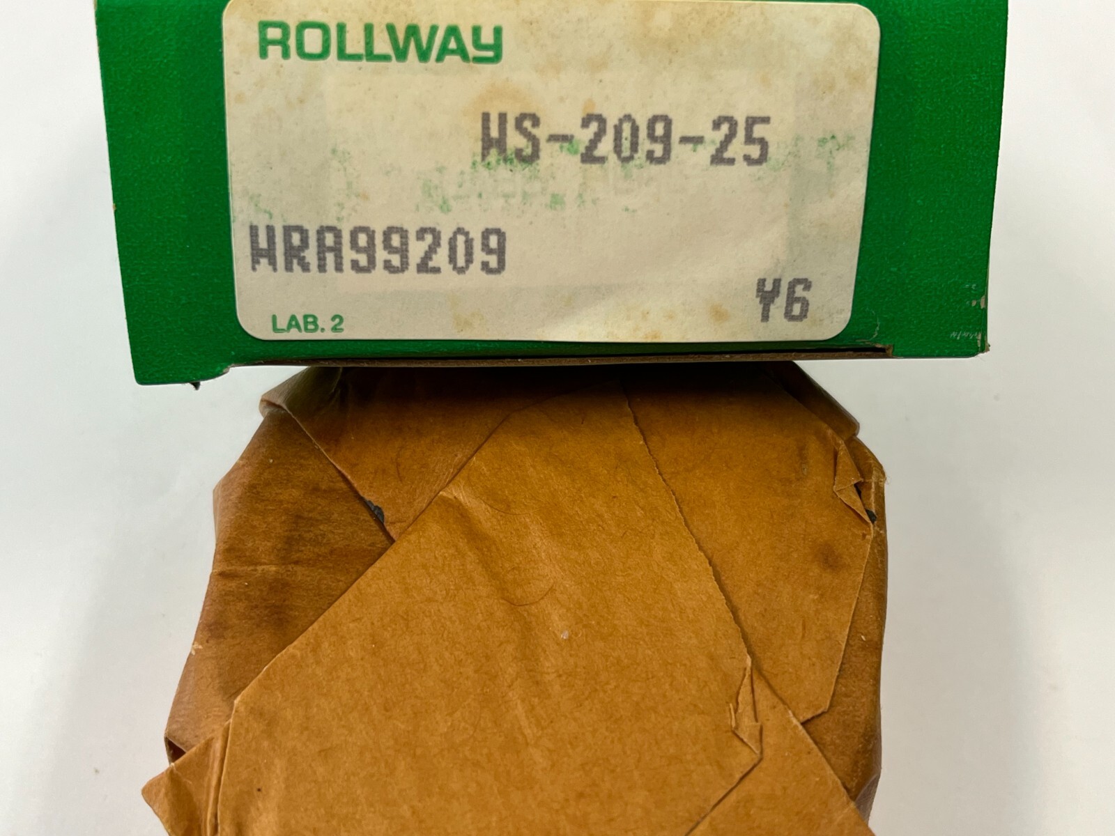 ROLLWAY WS-209-25 Journal Bearing Cylindrical Roller Assembly WRA99209 – NEW –