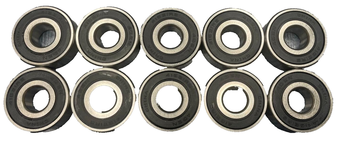 Qty. 10 x 4GEN Bearings 16151 2RS 1/2 ” Bore 1-3/8″ Diameter 7/16″ Width