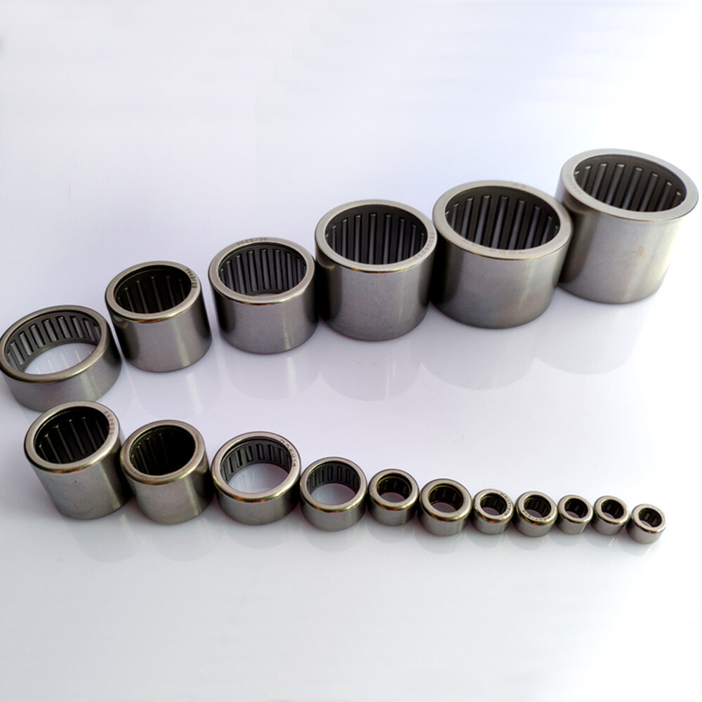 Bore 4mm to 60mm Drawn Cup Needle Roller Bearings HK Series No.HK0408 to HK6032