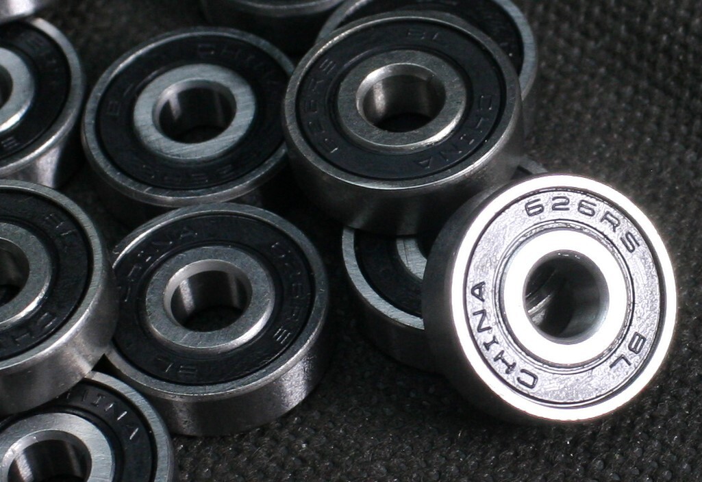 Four (4) BL 626 2RS Deep Groove Miniature Bearing 6 MM ID China New