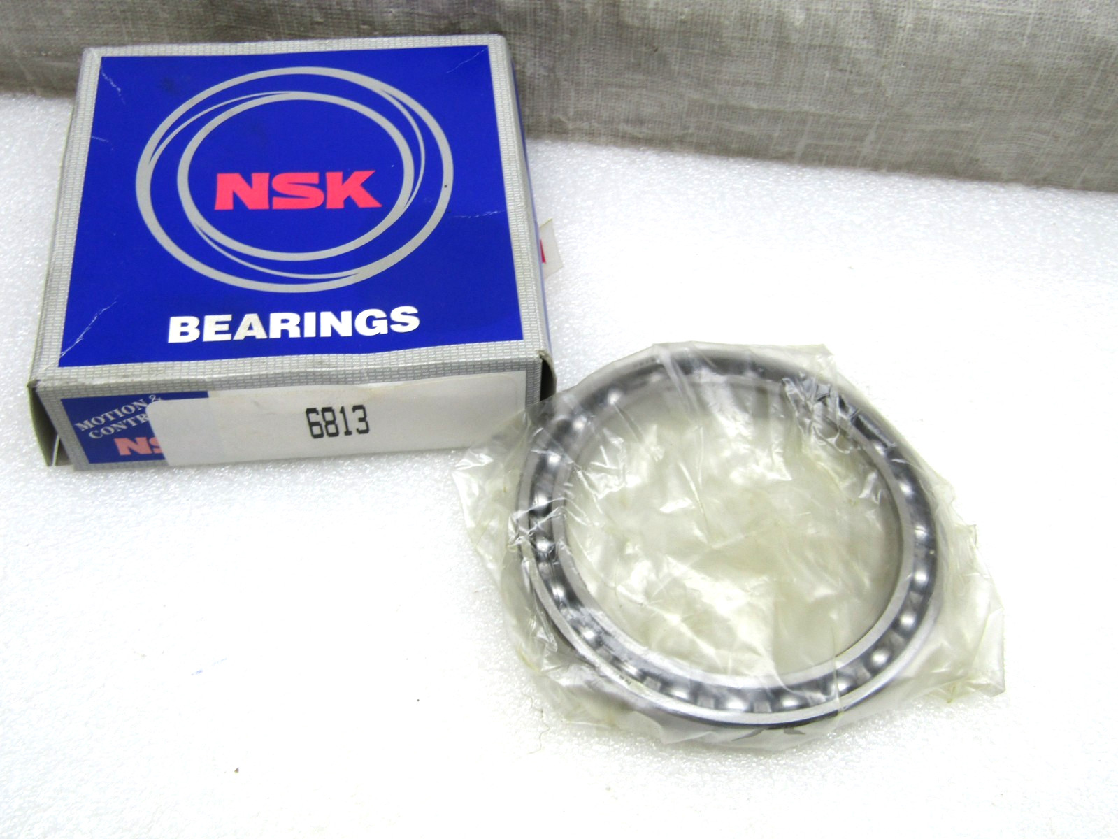 NSK 6813 65mm x 85mm x 10mm Open Thin Section Bearing