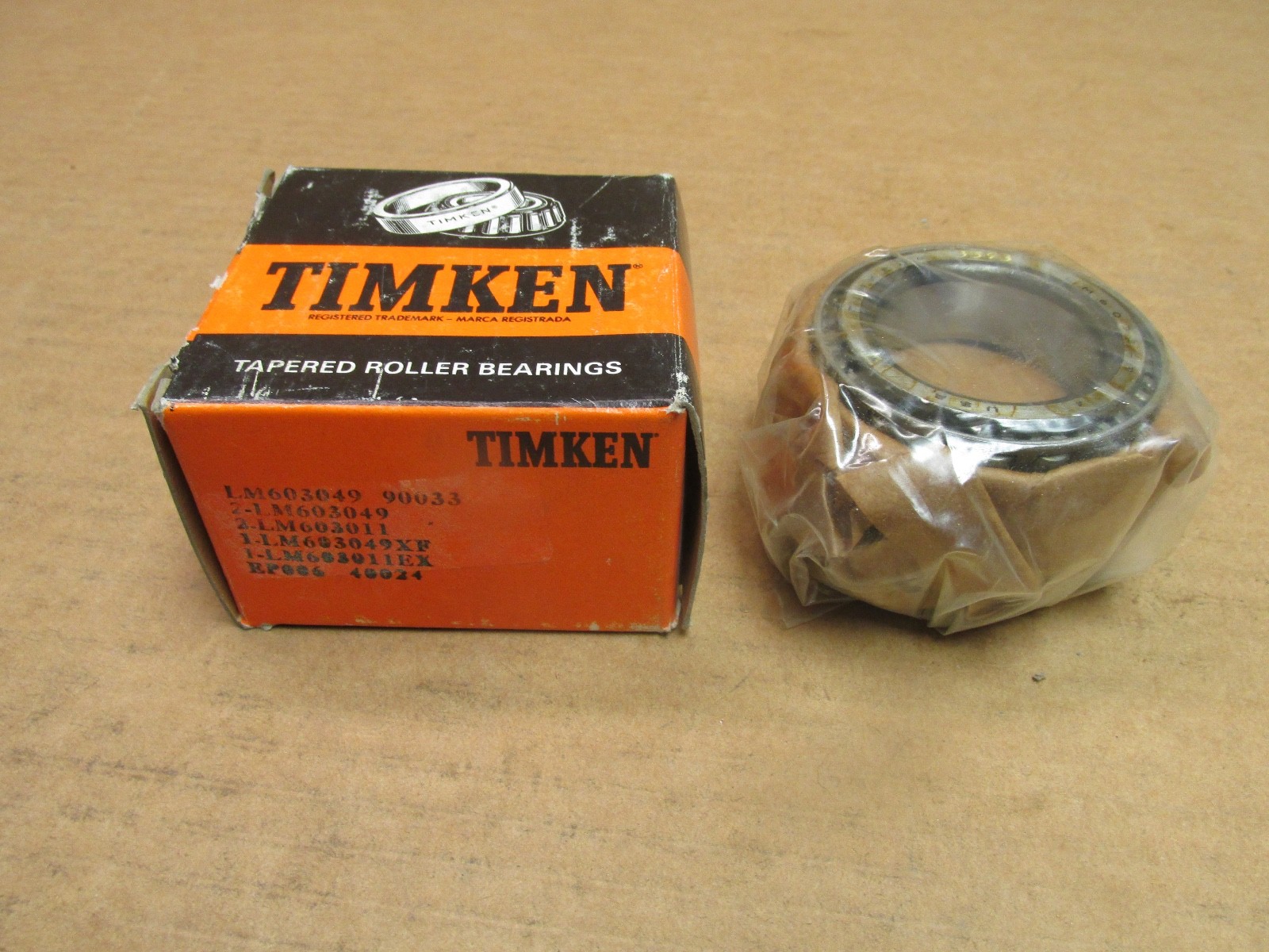 TIMKEN LM603049-90033 Double Tapered Roller Bearing Assembly LM603011 USA