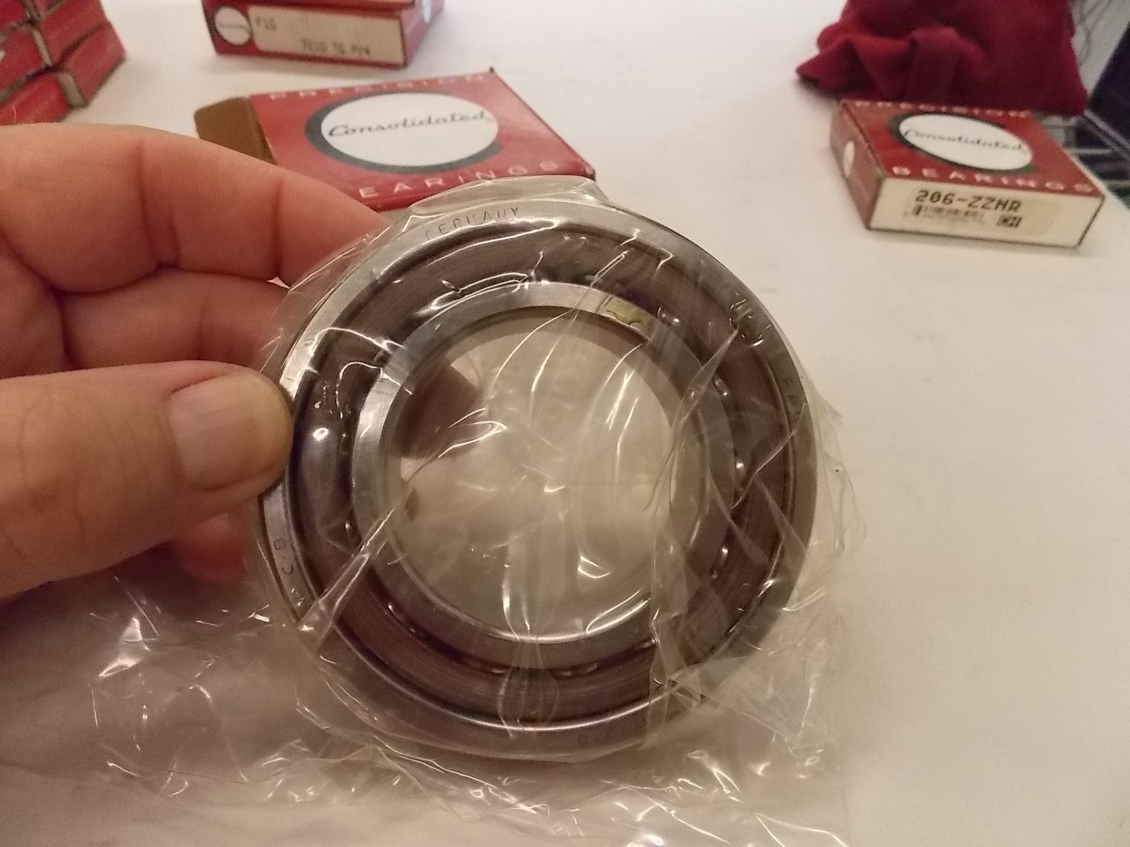 New Consolidated FAG B7210-TGP4 Precision Spindle Bearing 50mmx90mmx20mm P4