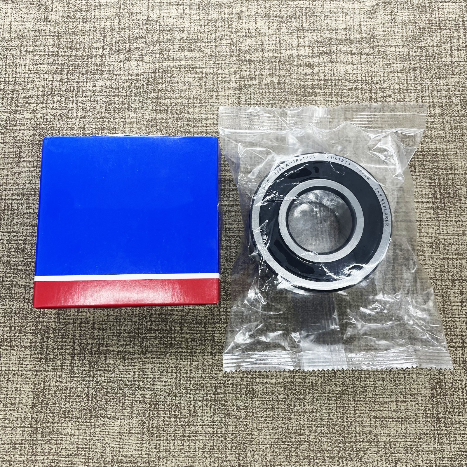 Double Row Angular Contact Ball Bearing 3308 A 2RS1/C3 Fits For SKF 40x90x36.5mm
